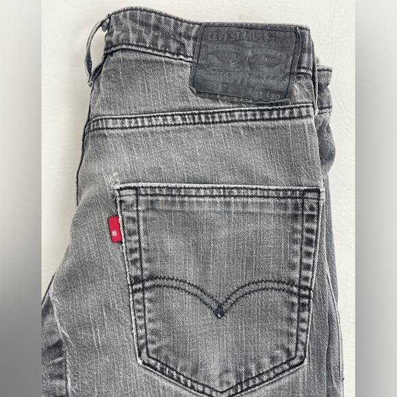 Levi’s Original Riveted Straight Leg Jeans Medium/Dark Grey – W31 L30 - Picture 1 of 12